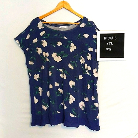 Ricki's Tops - 💣5 for $25💣 Ricki's Floral Tee